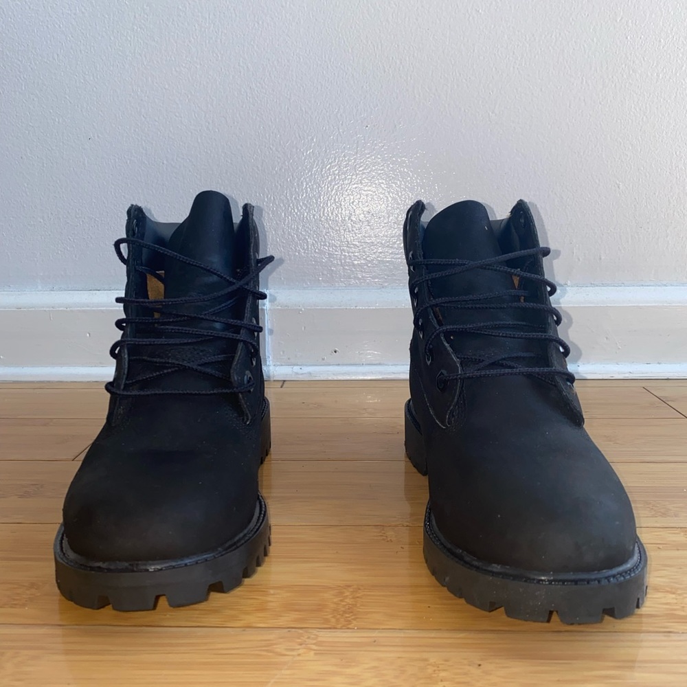 Black construction Timberland boots - Picture 2 of 10